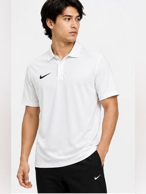Nike Dri-FIT Polo Shirt White Men’s Small NWT Golf Tennis Athletic
